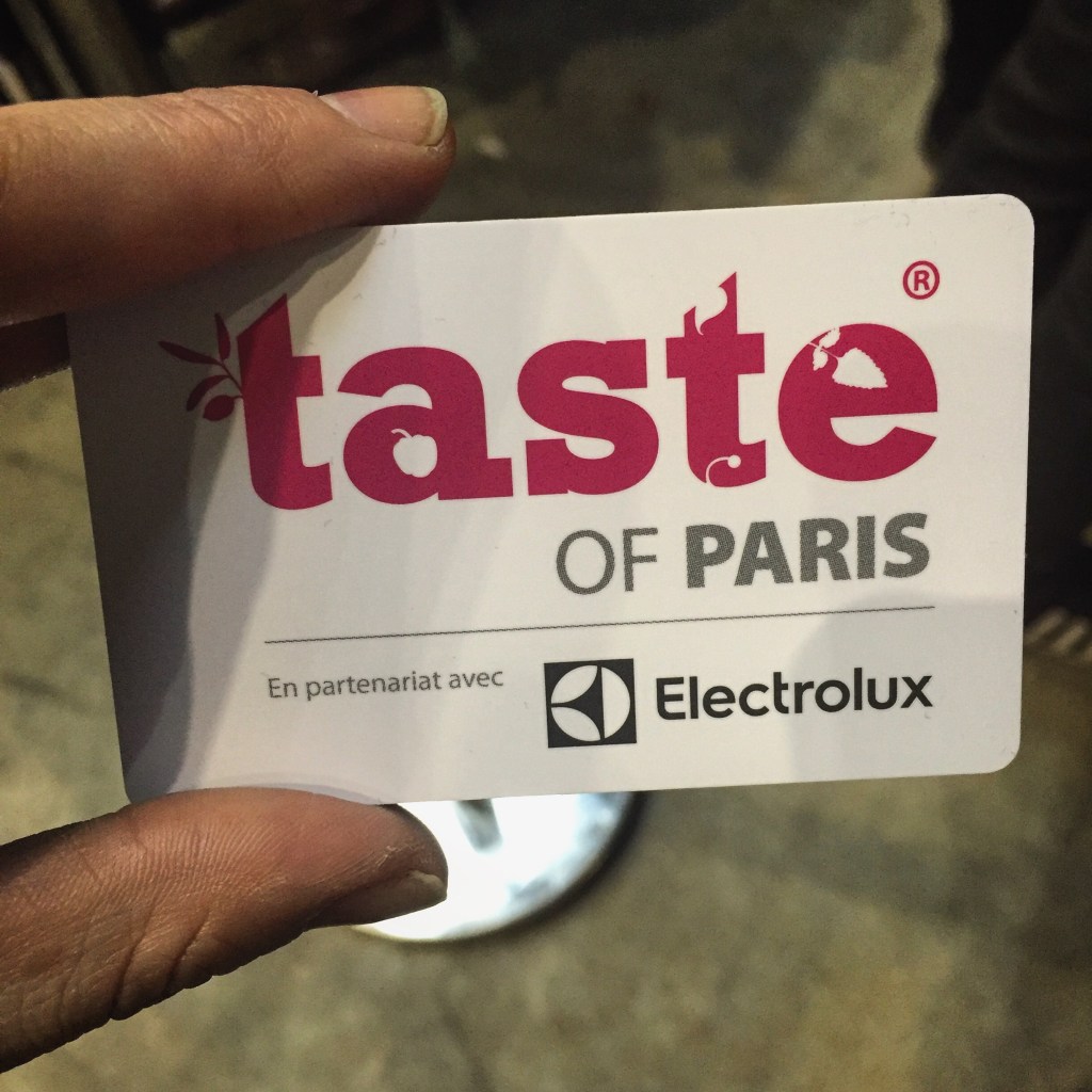 Souvenir dominical du Taste of&nbsp;Paris…